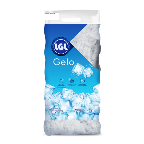 Gelo Cubo Filtrado 4kg