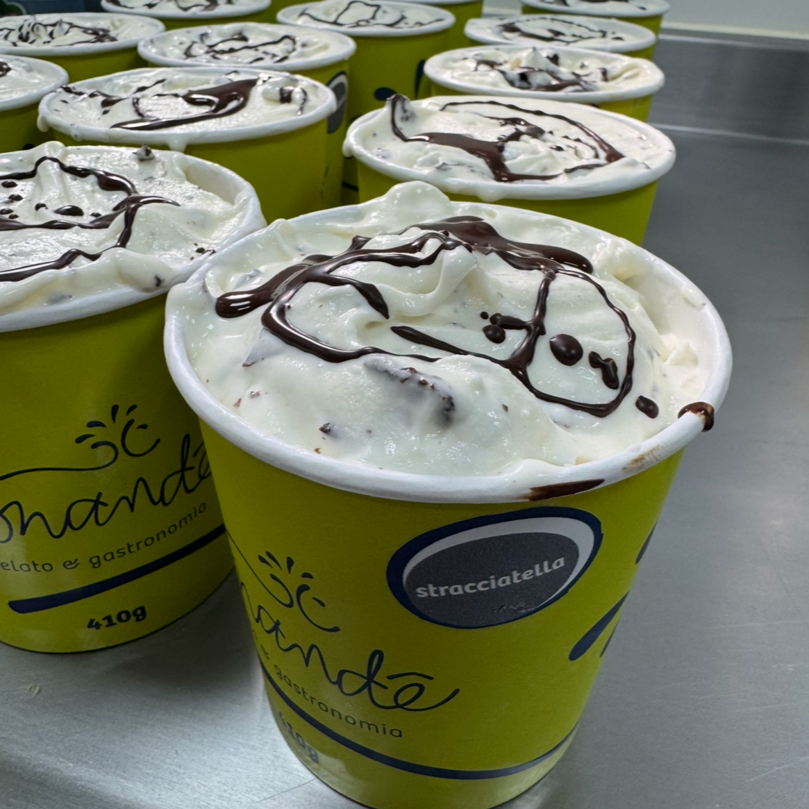 Gelato de Stracciatella (Flocos) 500mL