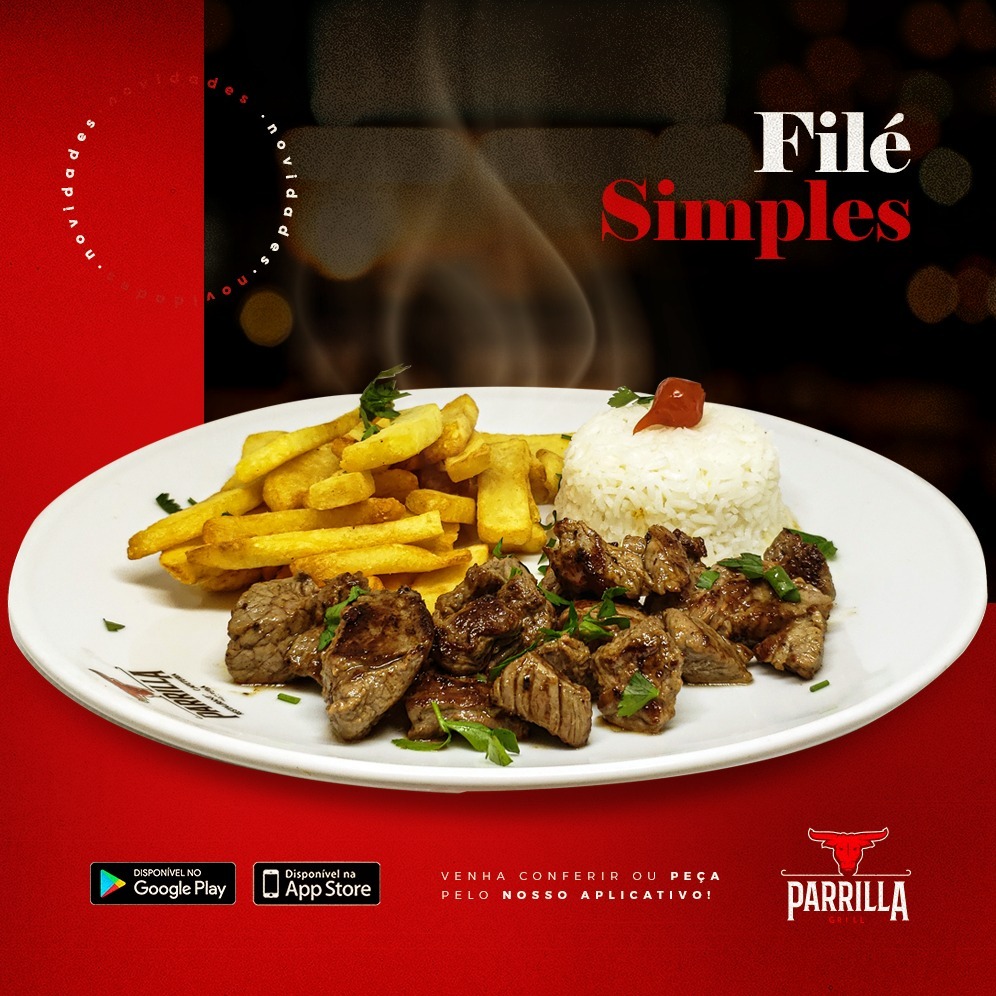 Filé Simples (Prato individual)