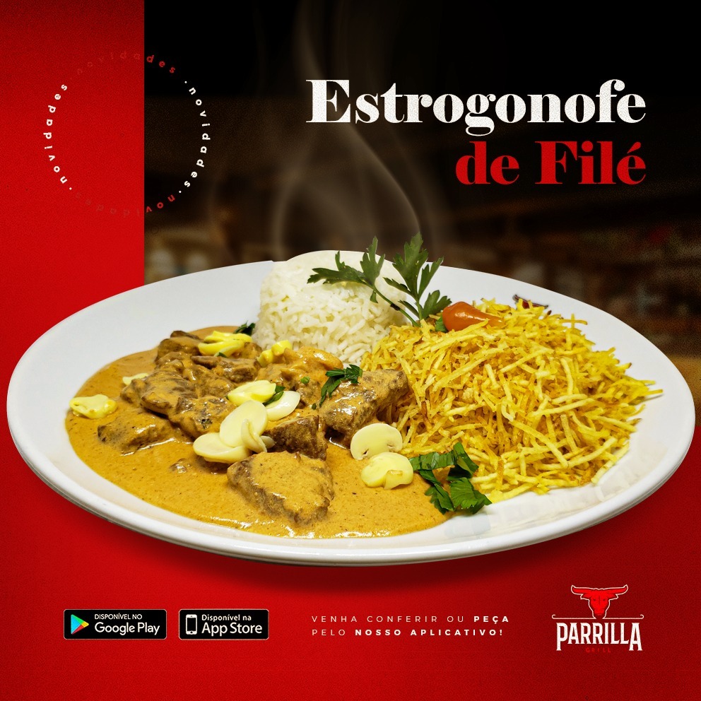 Estrogonofe de Filé (Prato Individual)