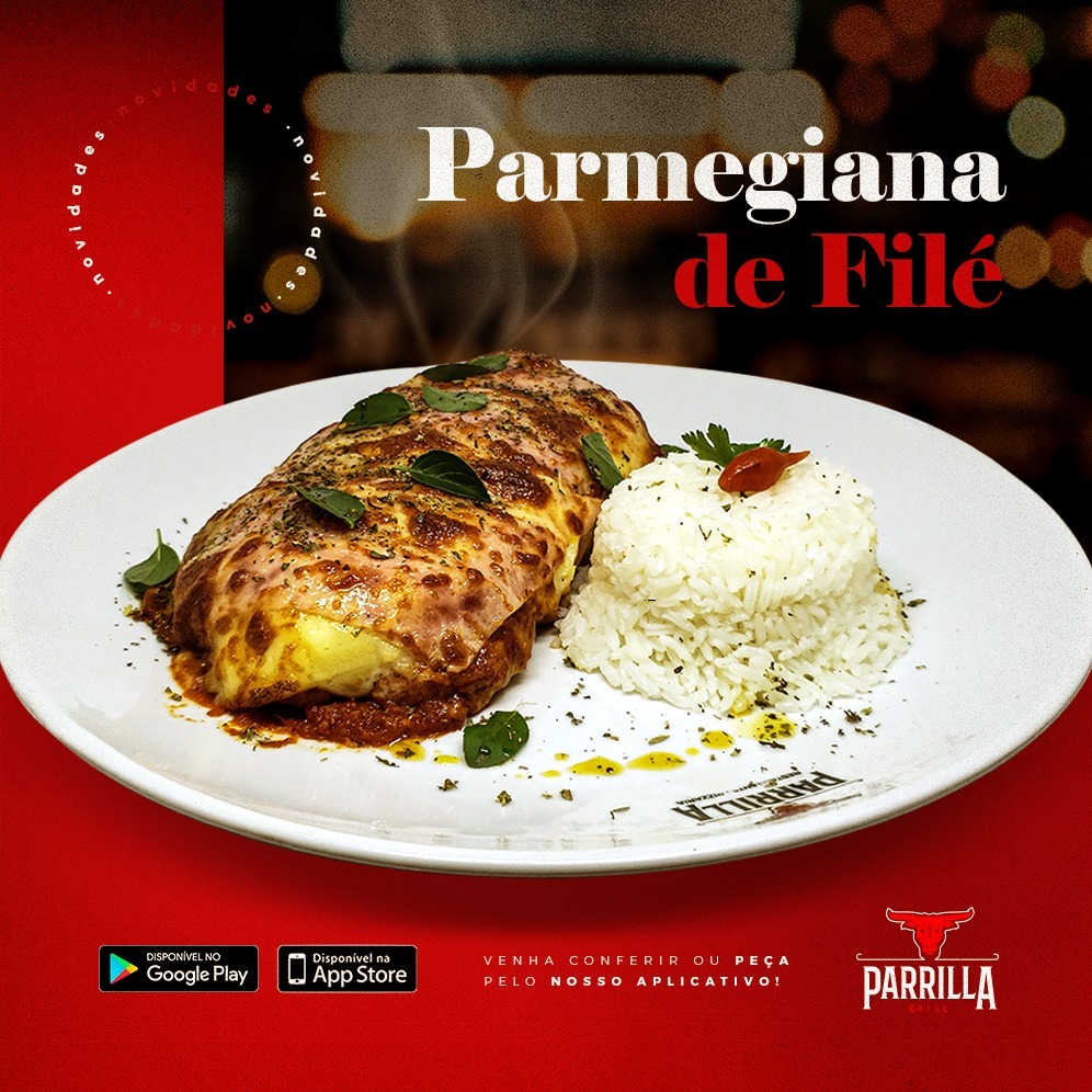 Filé à Parmegiana (Prato Individual)
