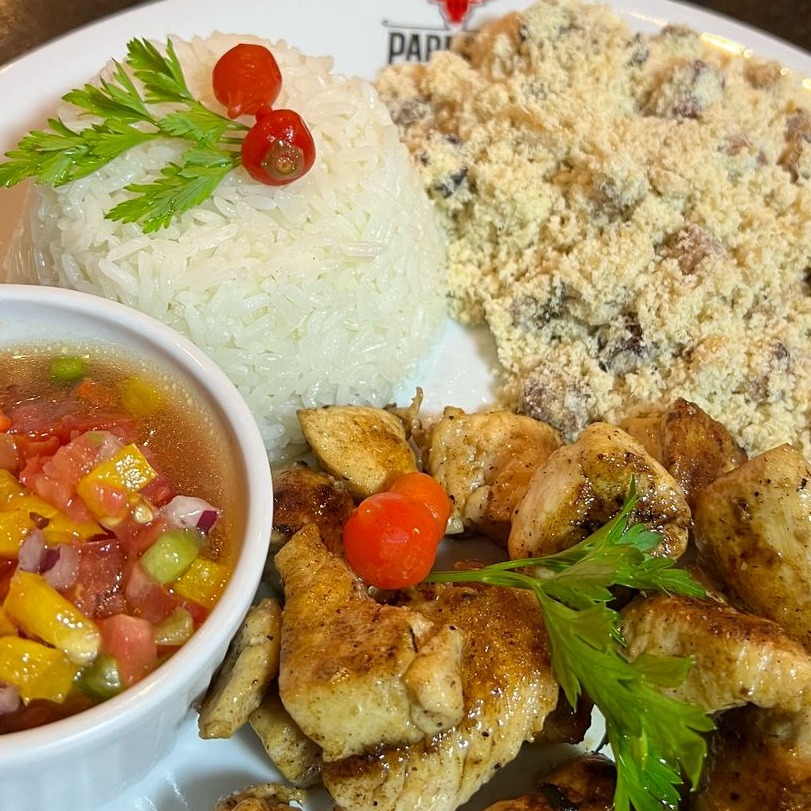  Churrasco  de Frango  (Prato Individual)