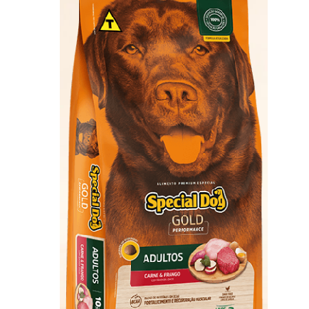 RAÇÃO SPECIAL DOG GOLD 15KG