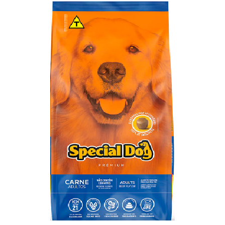 RAÇÃO SPECIAL DOG CARNE 15KG