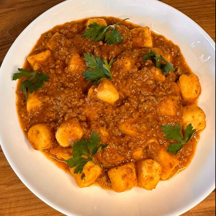 Nhoque Alla Bolognese