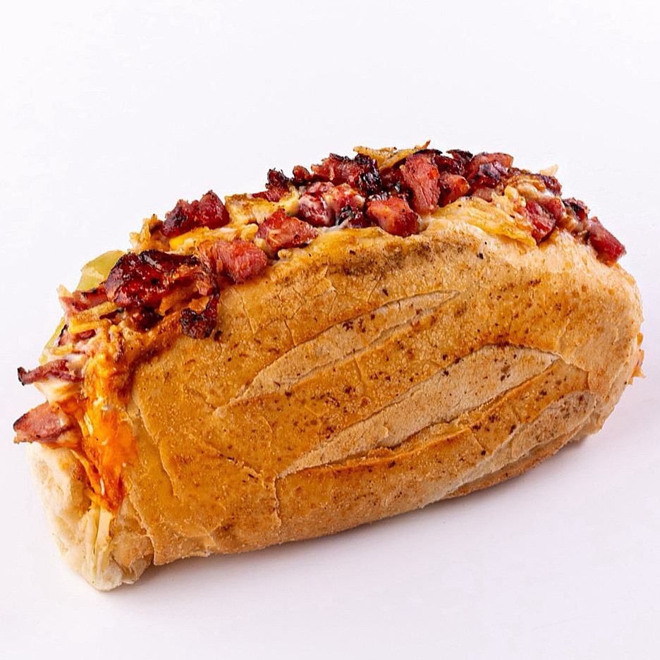 Prensado pão francês