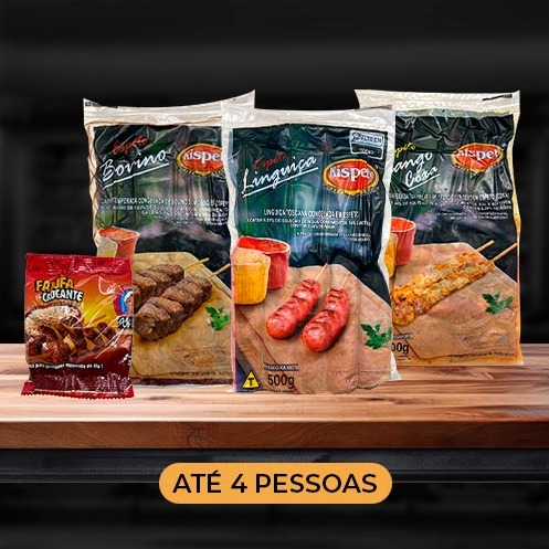 Kit Experiência 1 - Serve Até 4 Pessoas