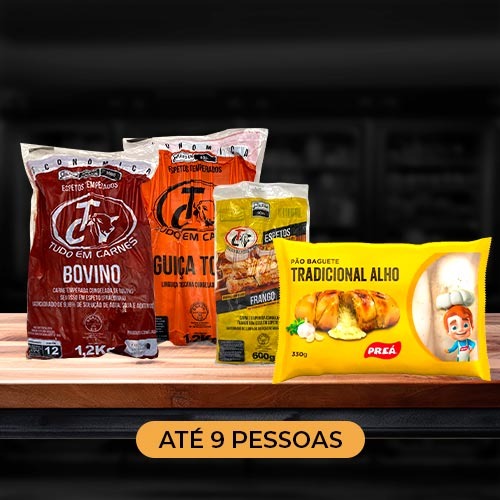 Kit Tatui - Serve até 9 Pessoas