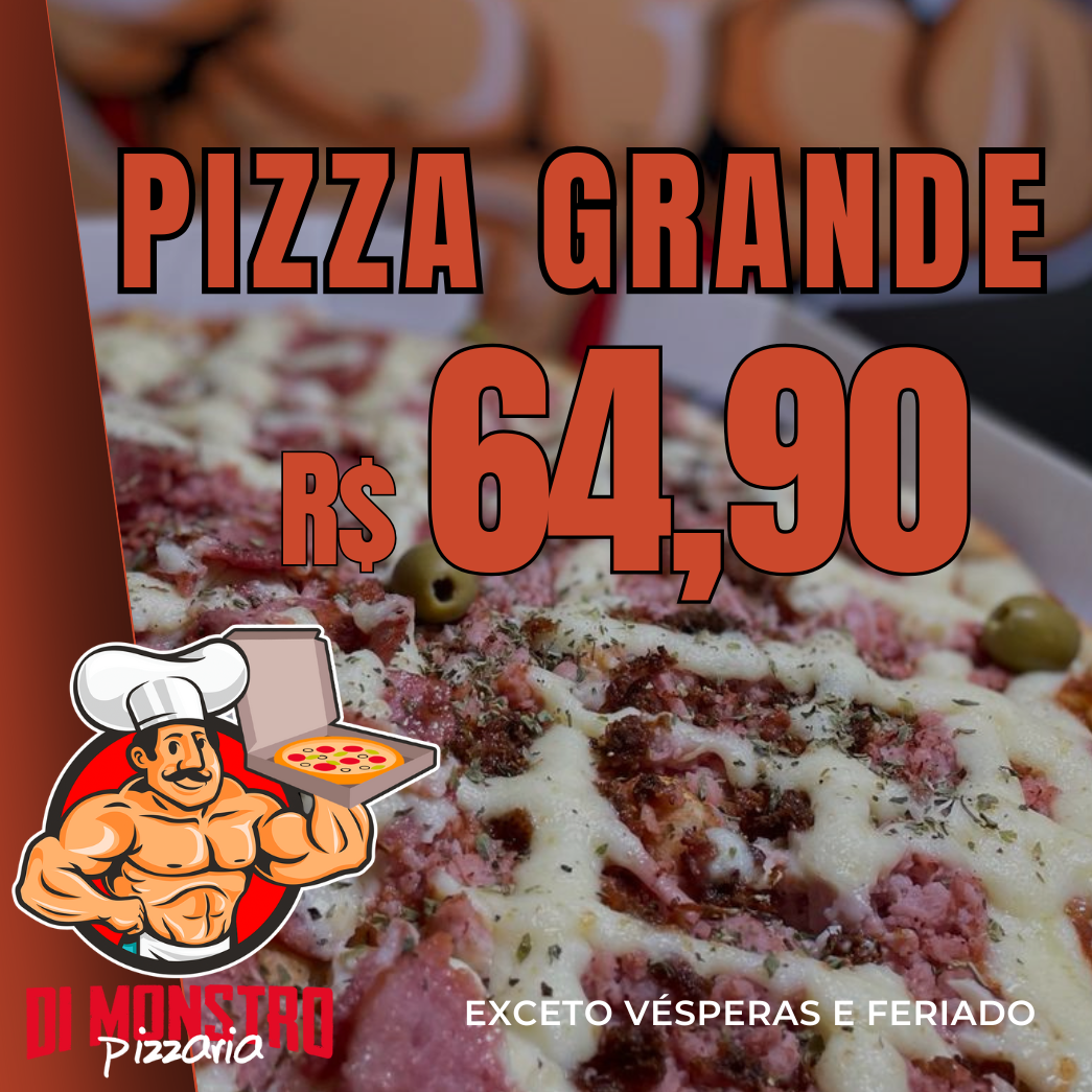 15 SABORES 🍕 POR 64,90🔥