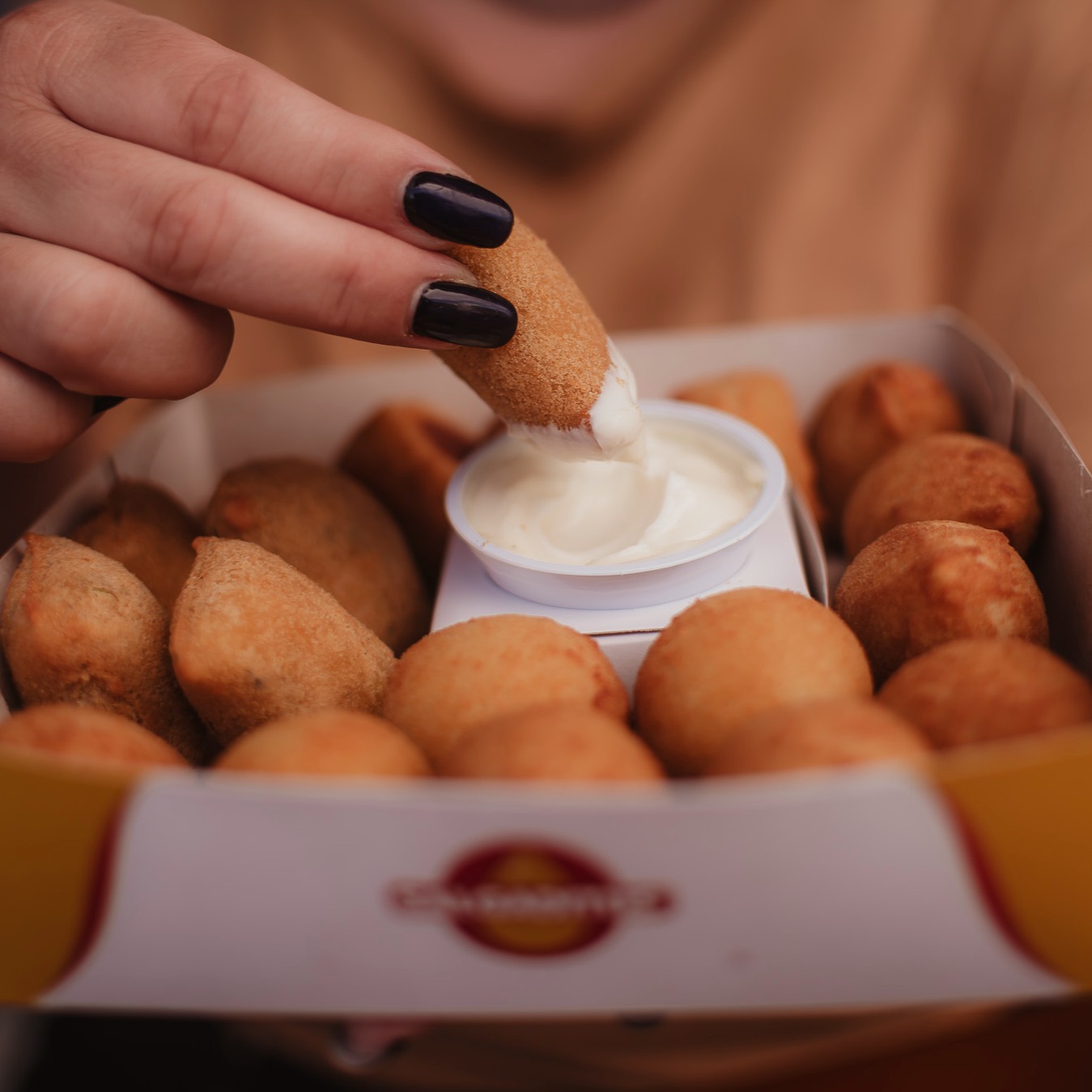 ORIGINAL Kit mix com 15 salgadinhos salgaditus + molho 20g