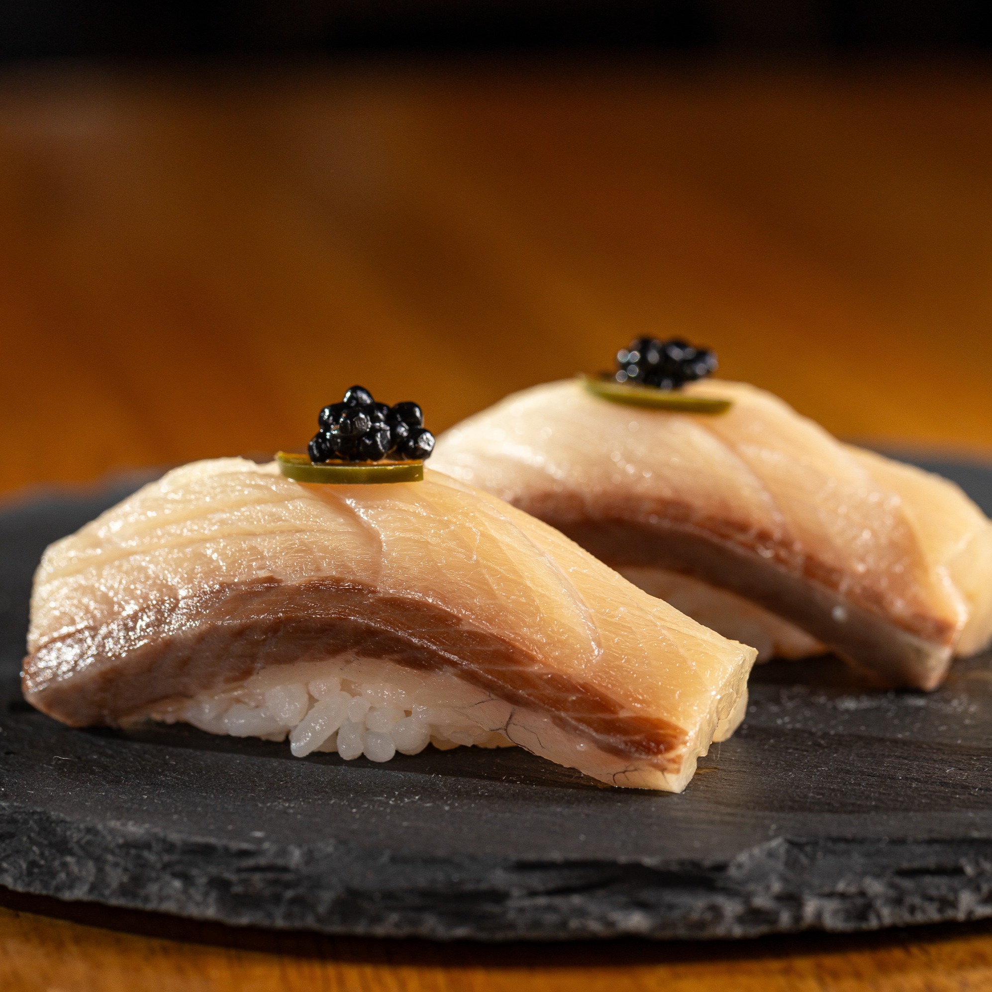 Sushi Yellowtail Japonês