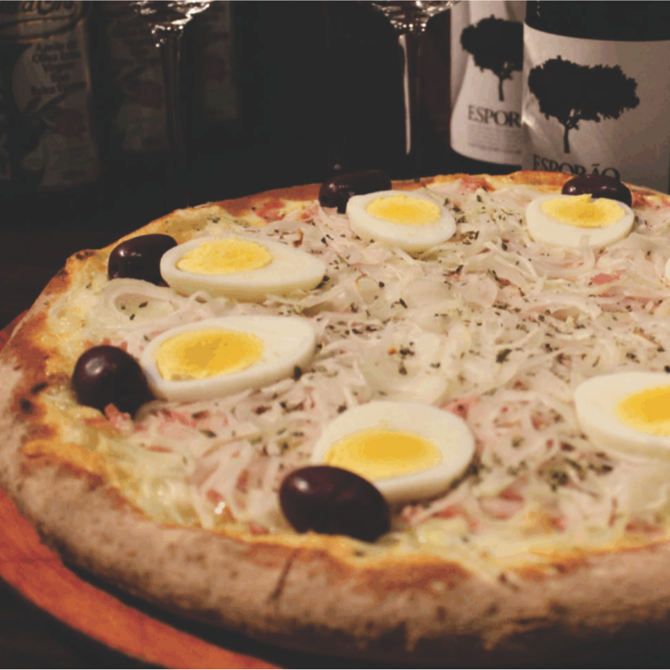 1/2 Portuguesa 1/2 4 Queijos