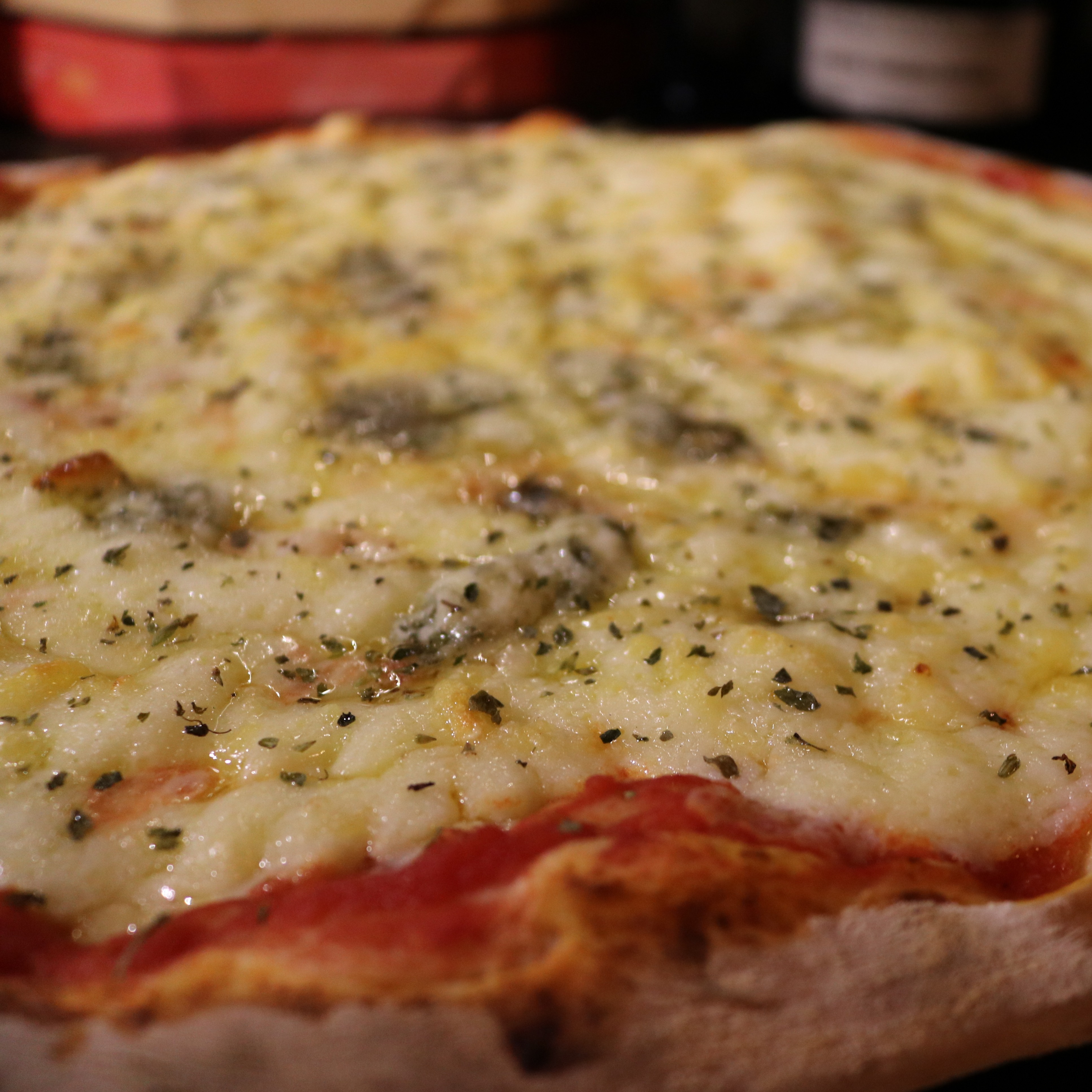 1/2 4 Queijos 1/2 Calabresa Tradicional