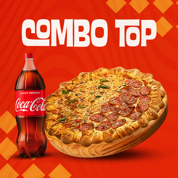 Combo Top | 1 Pizza Big Tradicional + 1 Coca 2L