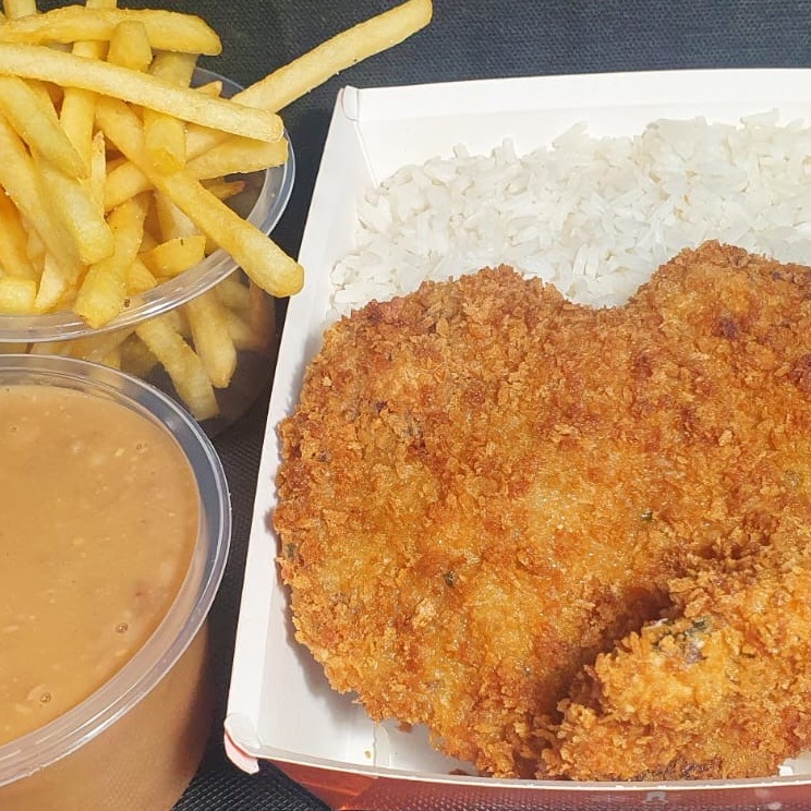 Filé mignon à milanesa