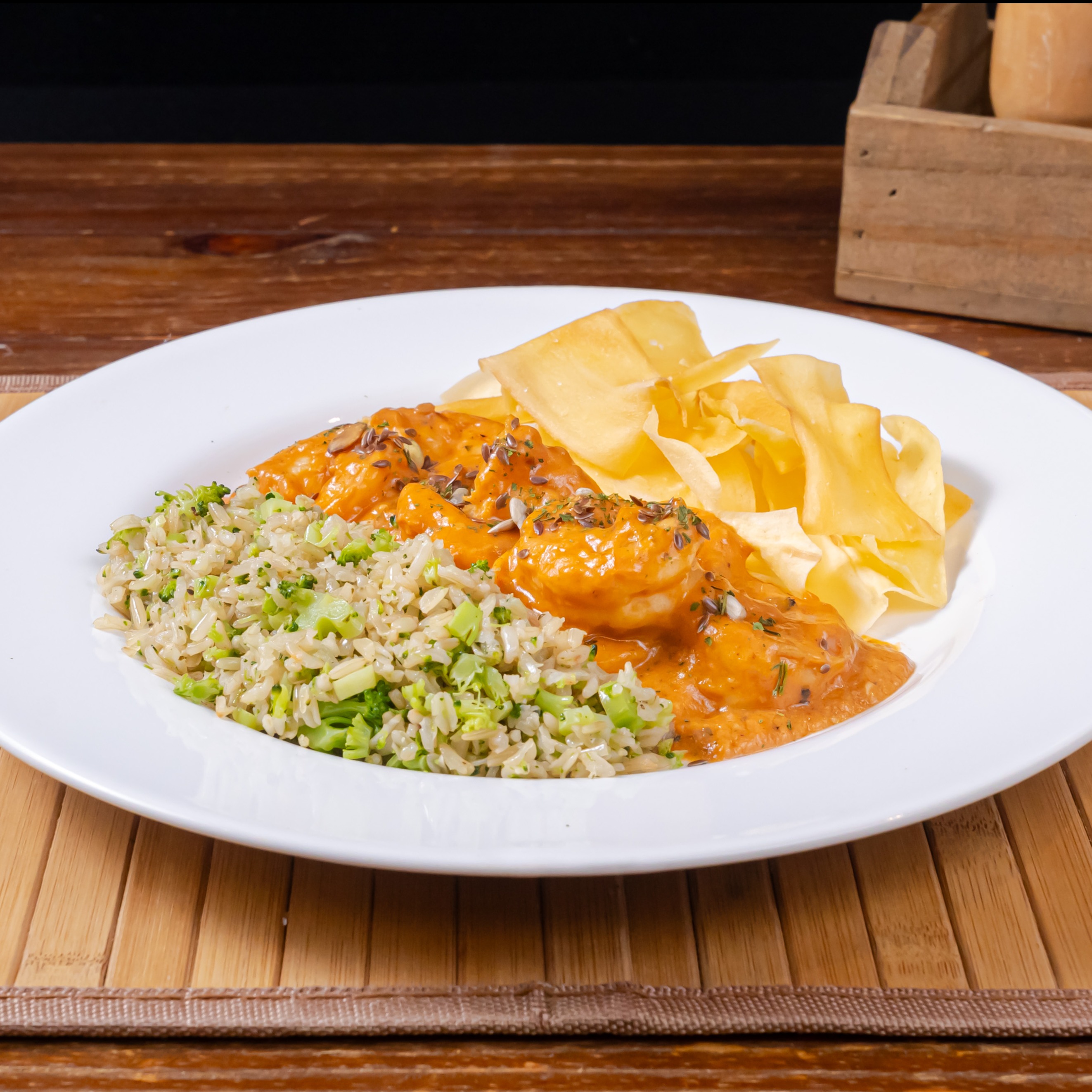 Estrogonofe de Camarão