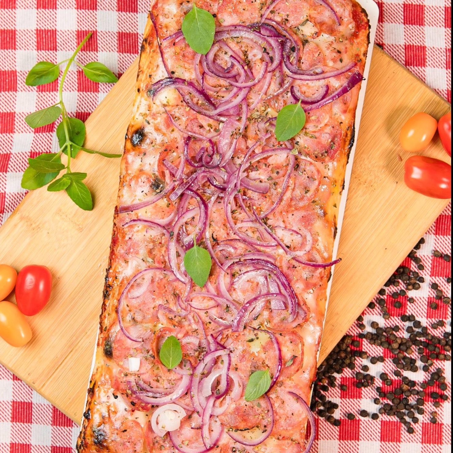 Fatia Calabresa com cebola (Al Taglio)