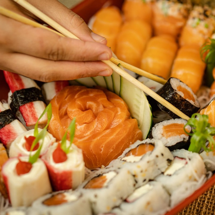 BARCA DE SUSHI 35 PEÇAS