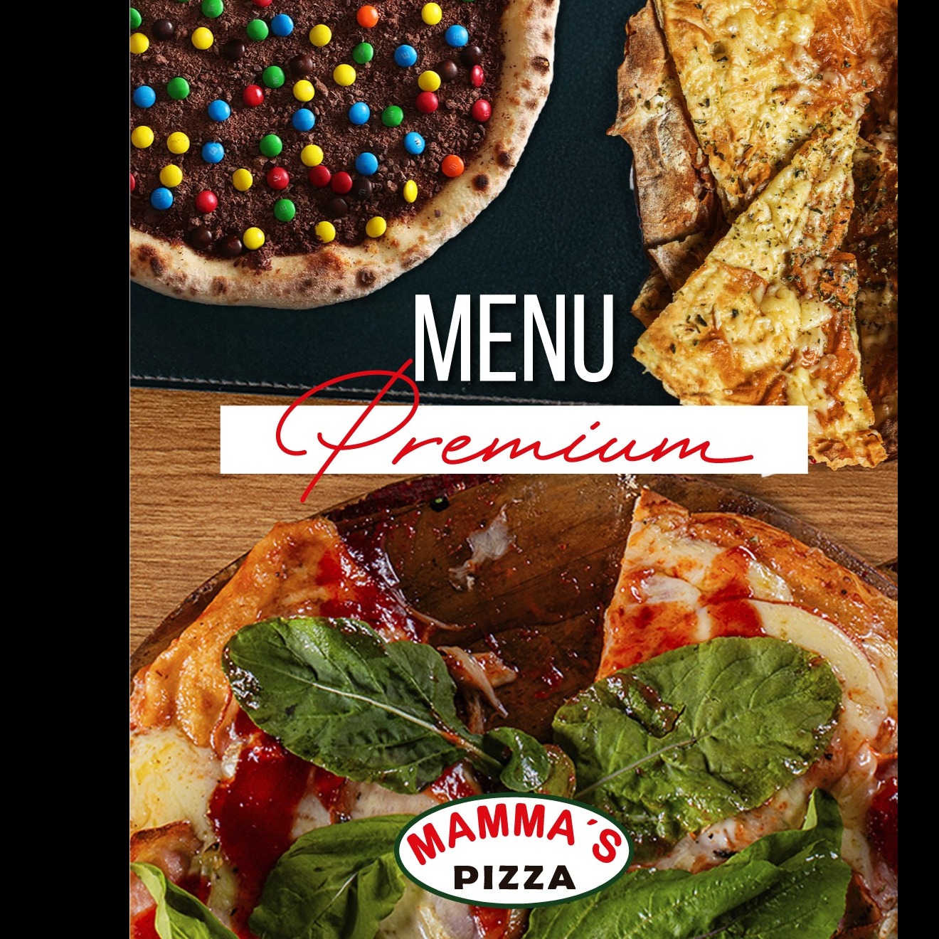 Crostini + Pizza Salgada + Pizza Doce Para Compartilhar Premium