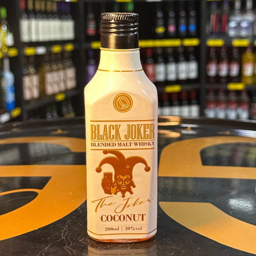 WHISKY BLACK JOKER COCONUT 200 ML