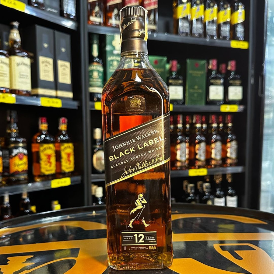WHISKY J W BLACK LABEL 1L