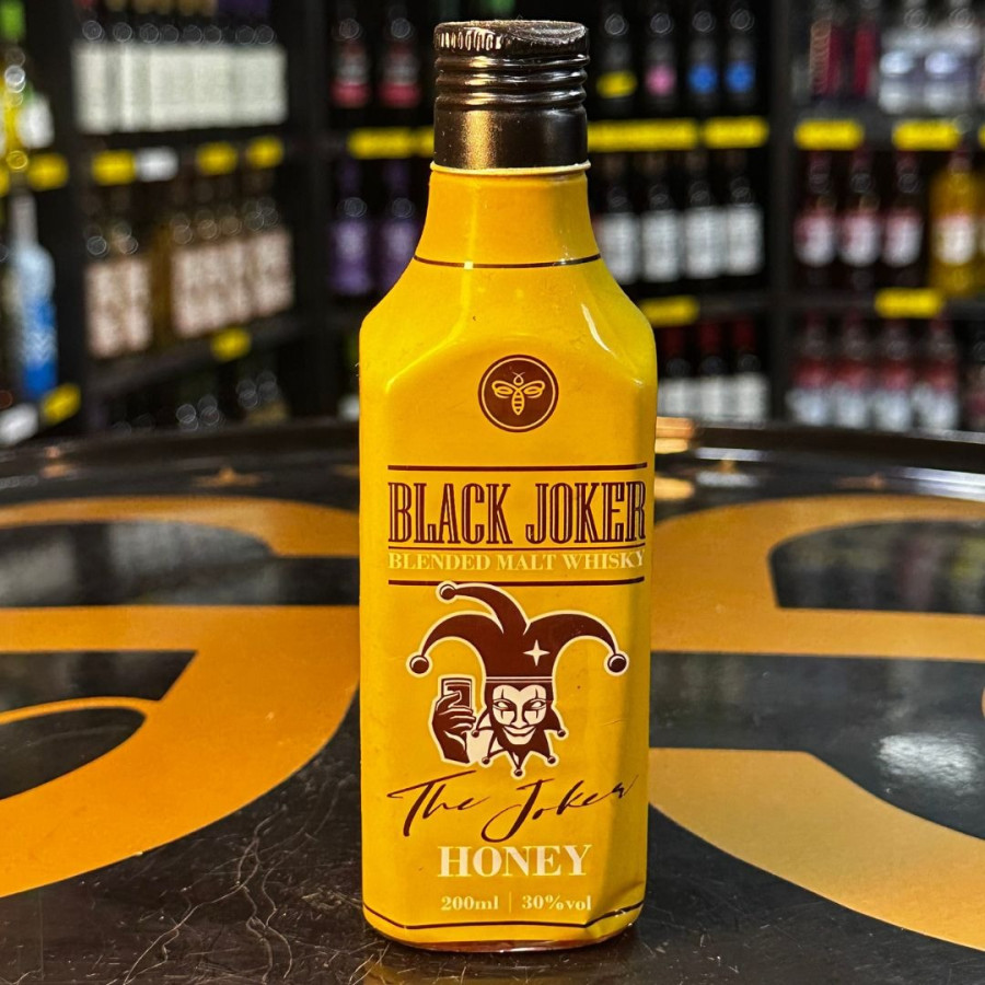 WHISKY BLACK JOKER HONEY 200 ML