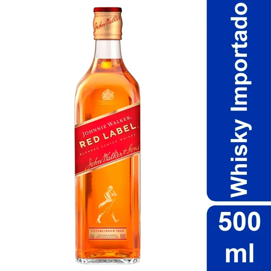WHISKY RED LABEL 500 ML