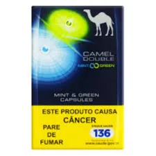CIGARRO CAMEL DOUBLE MINT GREEN