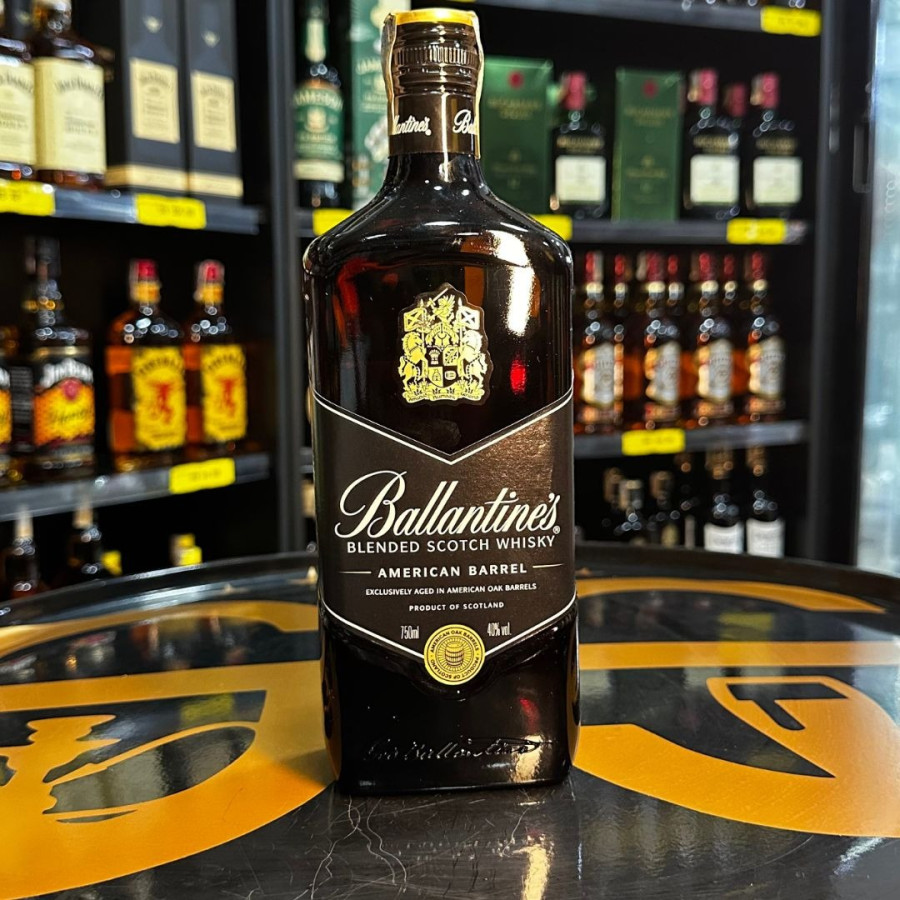 WHISKY BALLANTINES AMERICAN BARREL 750 ML