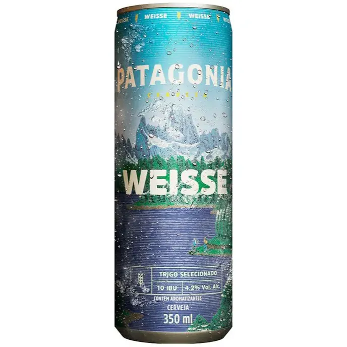 CERVEJA PATAGONIA WEISSE LT 350 ML