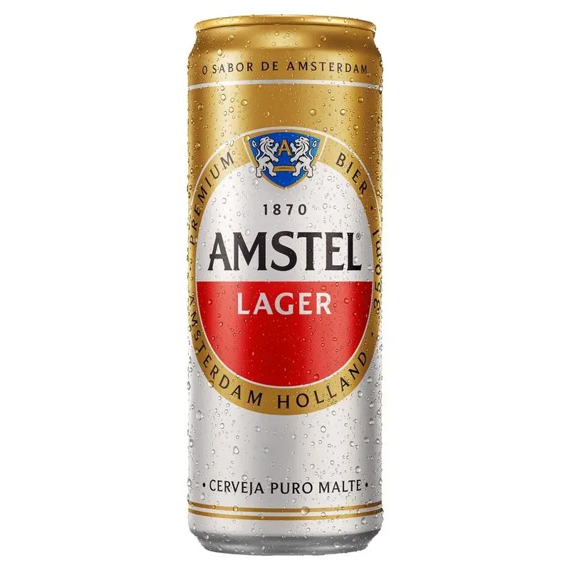 CERVEJA AMSTEL LATA 350 ML