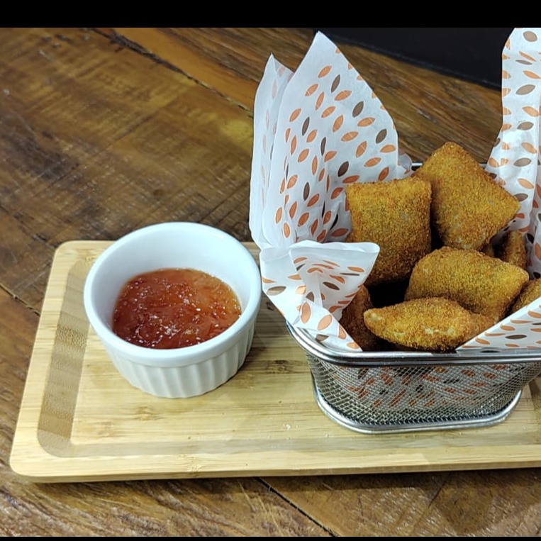 ALMOFADINHAS DE QUEIJO GOUDA
