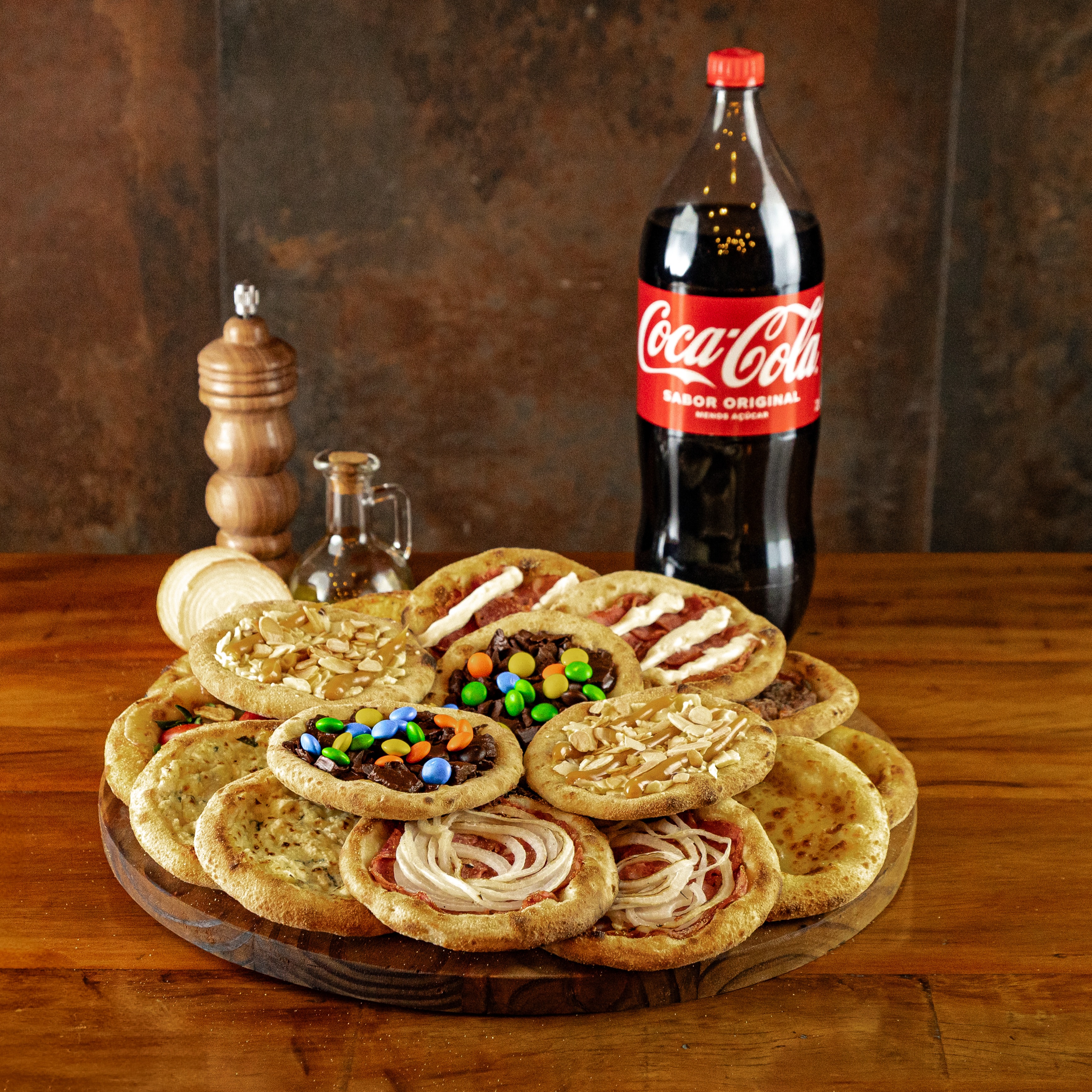 Combo 25 unidades + Coca-Cola 2l grátis