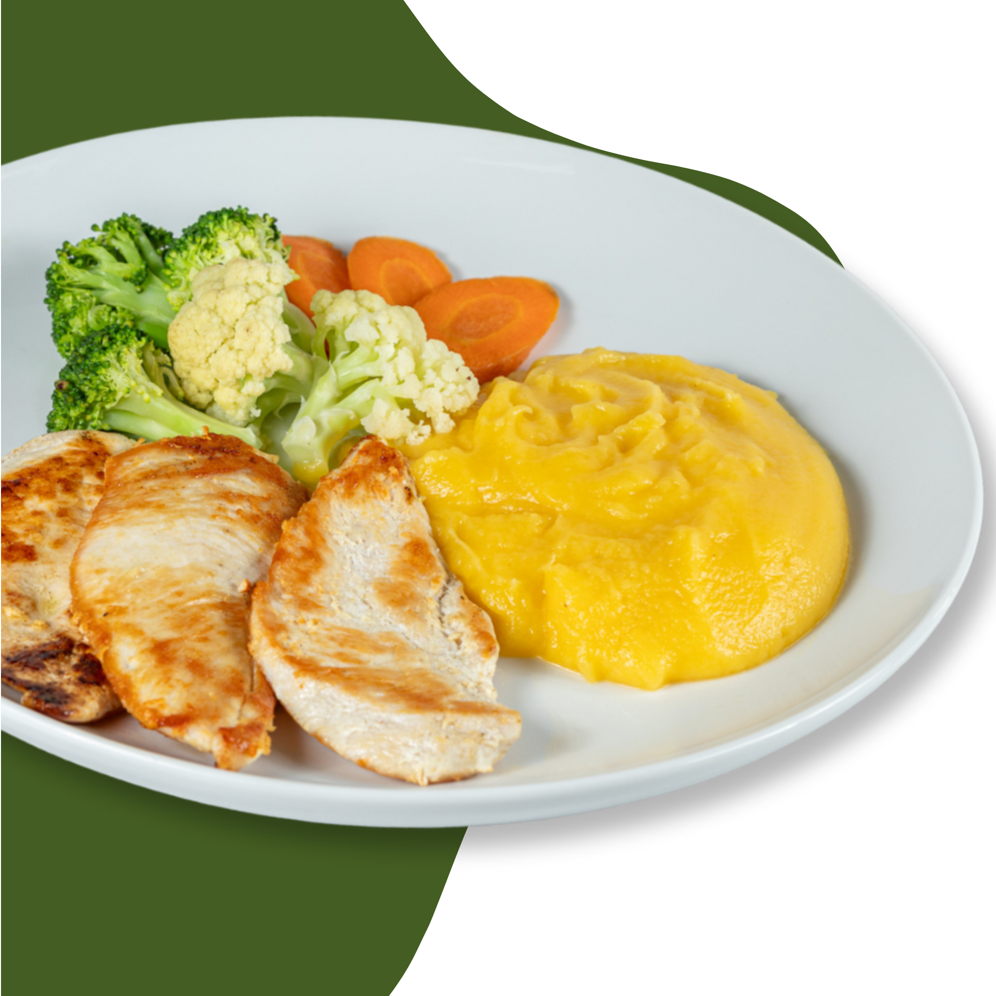 Filé de Frango com Molho de Espinafre