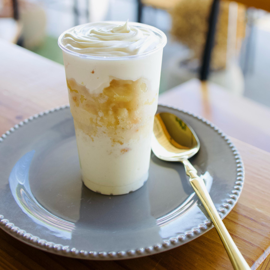 Gelado de abacaxi