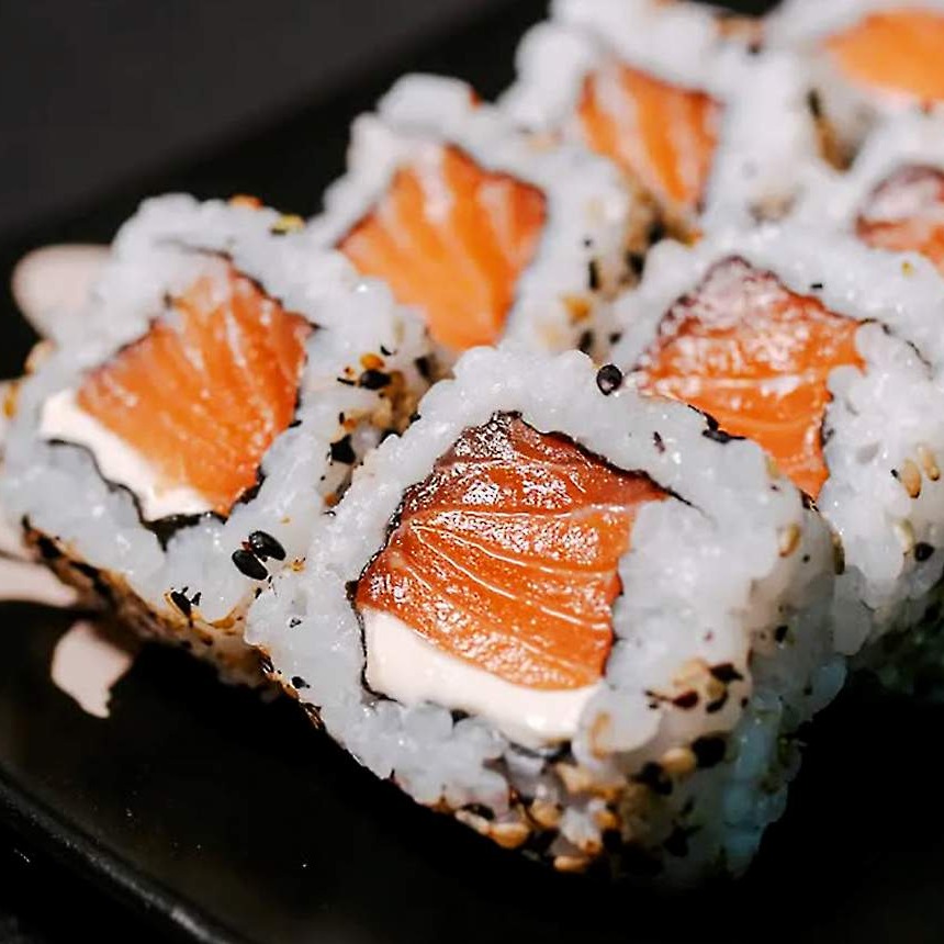 Uramaki Salmão (8 unidades)