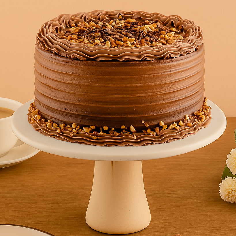 TORTA TRUFADA DE CHOCOLATE