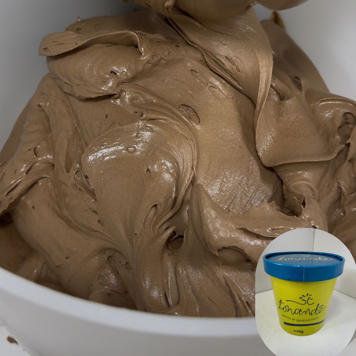 Gelato de Gianduia (Nutella) 500mL