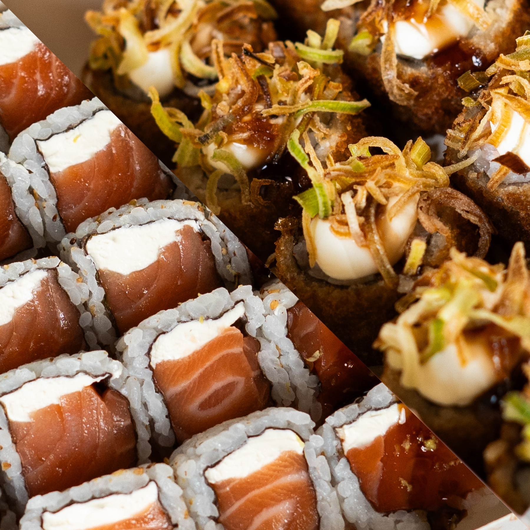 Combo Uramaki Philadelpia + Hot Alho Poró