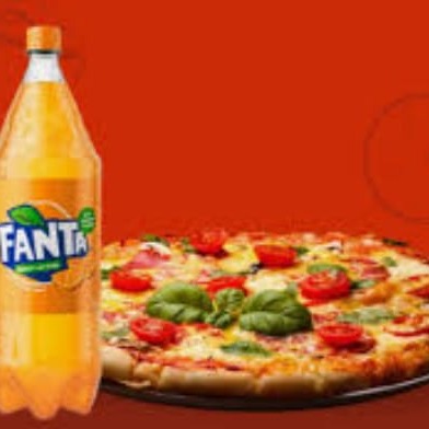 Combo Pizza + Fanta Laranja 1,5