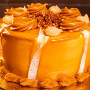 Torta Crocante com Doce de Leite