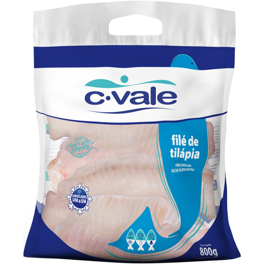 FILE DE TILAPIA CVALE 400G