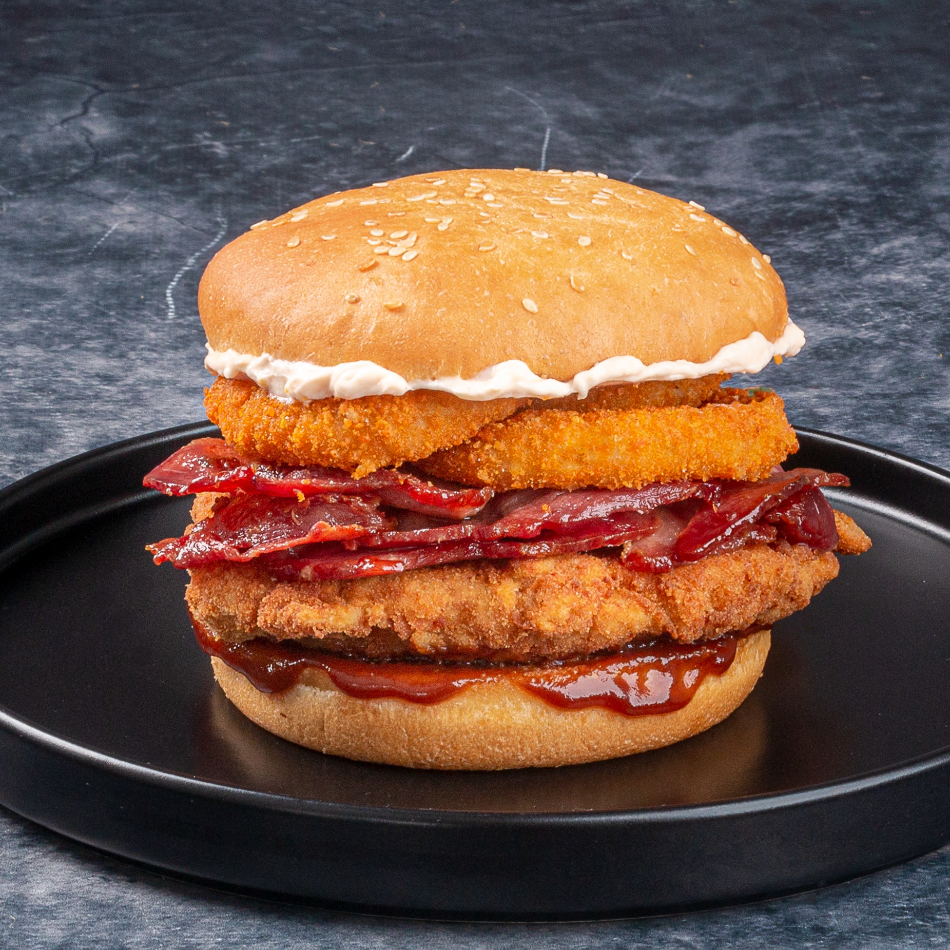 Chicken Onion Bacon