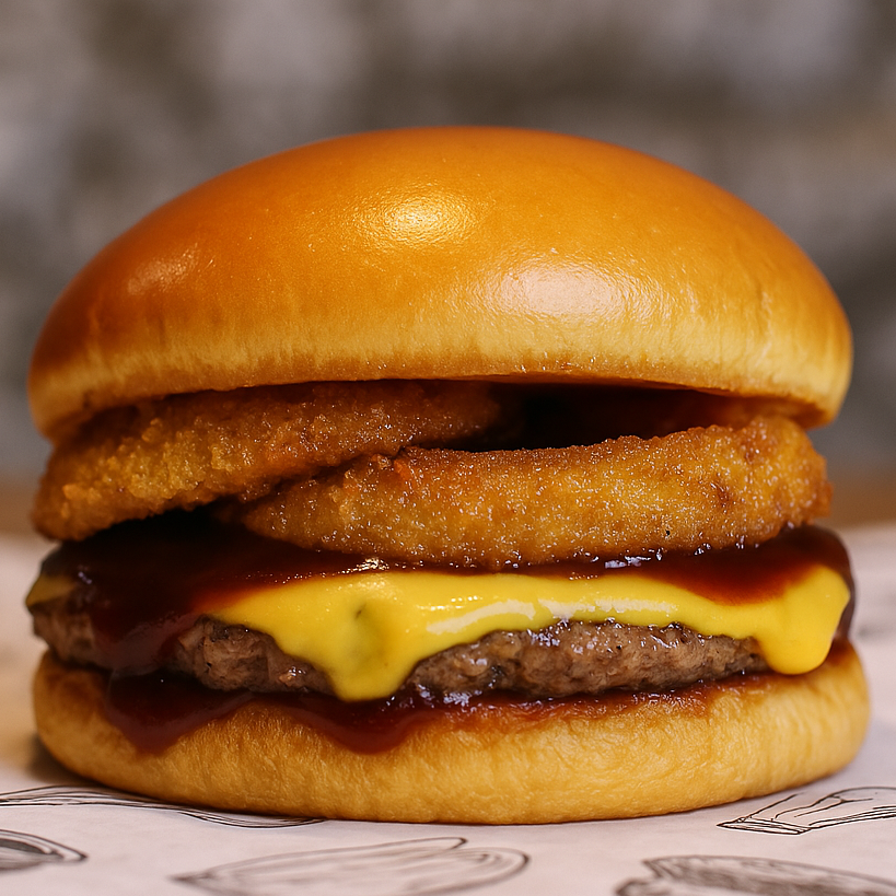 Burger Onion Barbecue