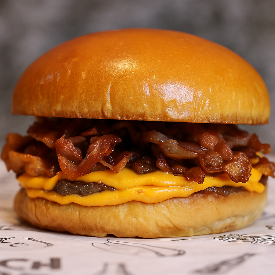 Burguer Cheddar & Bacon