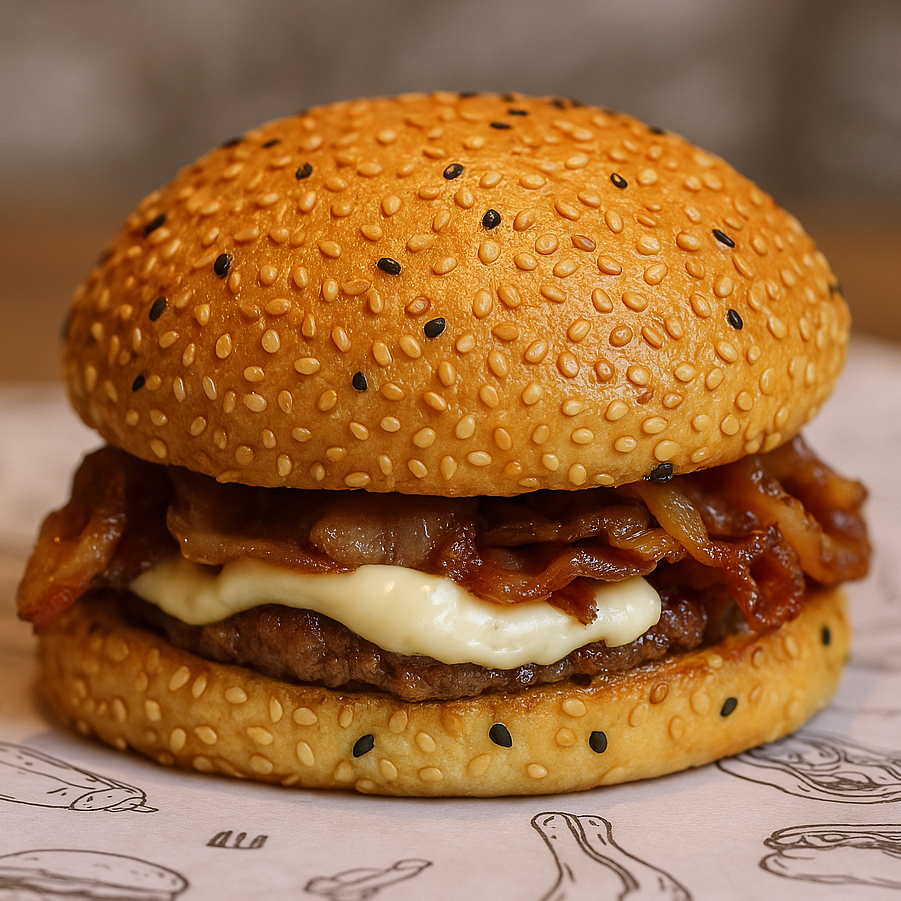 Burger Catu Bacon