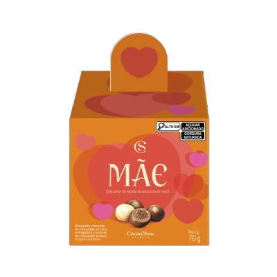 Mini Cubo com Drageados Mezzo 70g