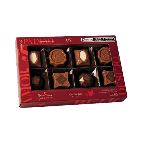 Caixa de Bombons Sortidos Amor 80g