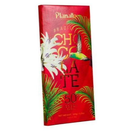 Barra de chocolate 52% cacau Planalto