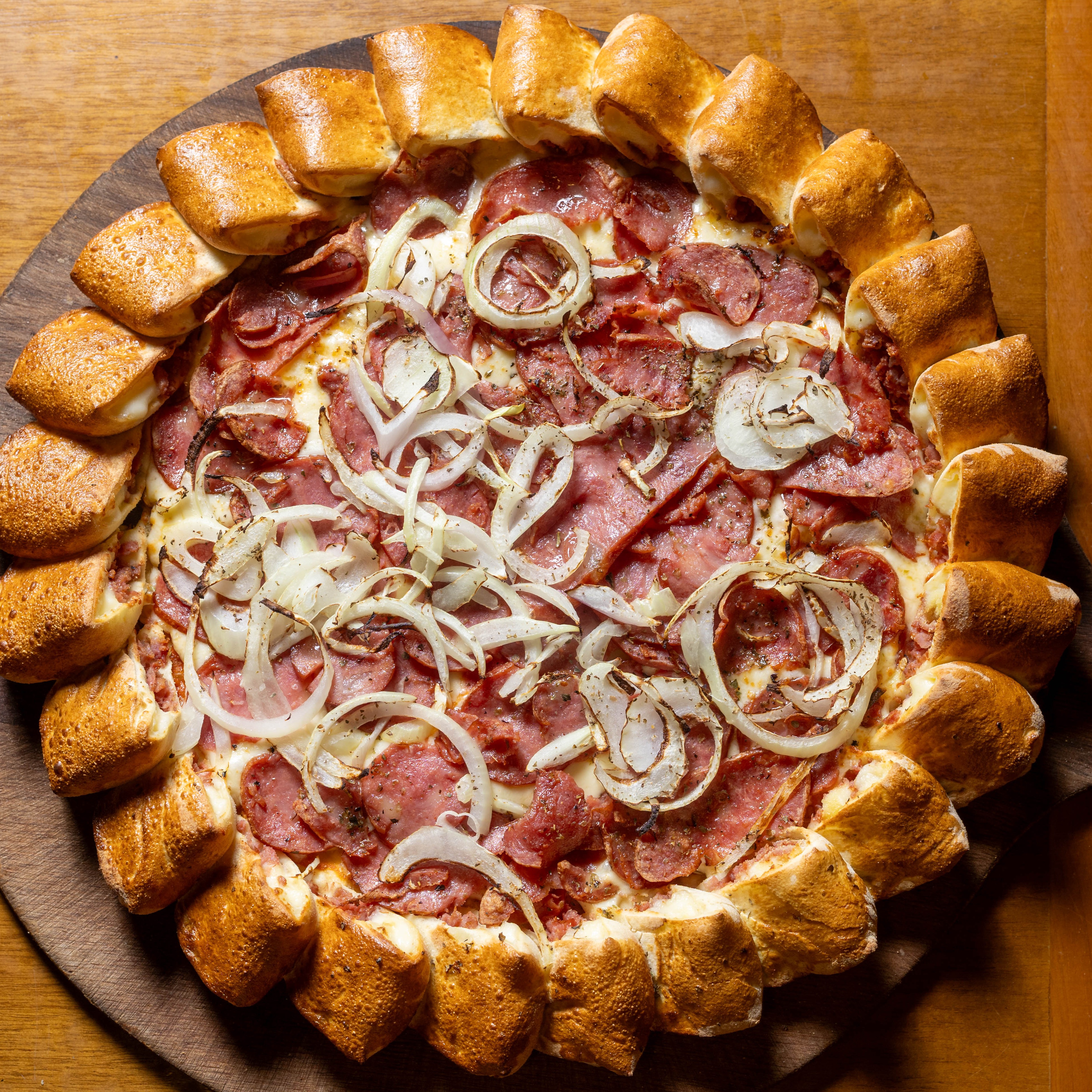 Pizza Grande de Calabresa acebolada (8 Fatias)